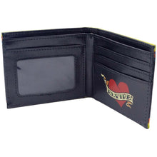 Load image into Gallery viewer, Elvira Flame Tattoo Bi-Fold Wallet By Kreepsville 666