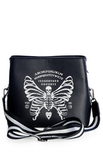 Load image into Gallery viewer, Skeleton Butterfly Cross Body Bag By Banned Apparel Lost Queen