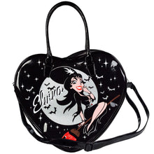 Load image into Gallery viewer, Elvira Bewitched Heart Bag By Kreepsville 666