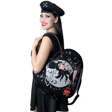 Load image into Gallery viewer, Elvira Bewitched Heart Bag By Kreepsville 666