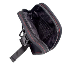 Load image into Gallery viewer, Vincent Price Red Repeat Coffin Clip Pouch By Kreepsville 666