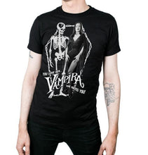 Load image into Gallery viewer, Vampira Love Hate Men's T-shirt By Kreepsville 666
