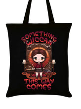 Load image into Gallery viewer, Something Wiccan This Way Comes Tote Bag By Mio Moon
