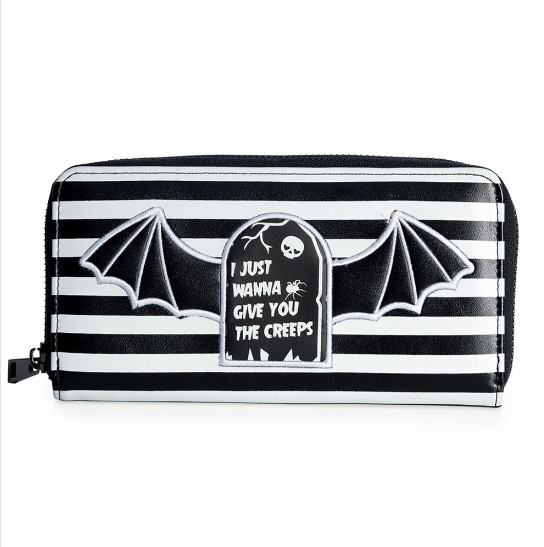 I Just Wanna Give You The Creeps Wallet By Banned Apparel