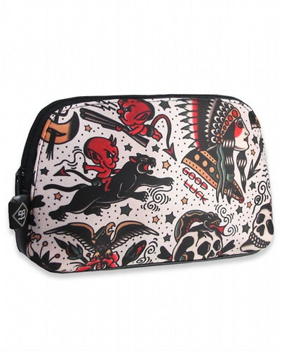 Americana Cosmetics Or Accessories Bag By Liquor Brand