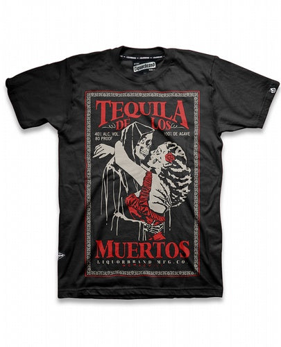 Tequila De Los Muertos Men's T-shirt By Liquor Brand