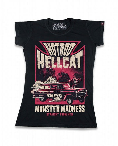 Monster Madness Women's Shirt By HotRod HellCat