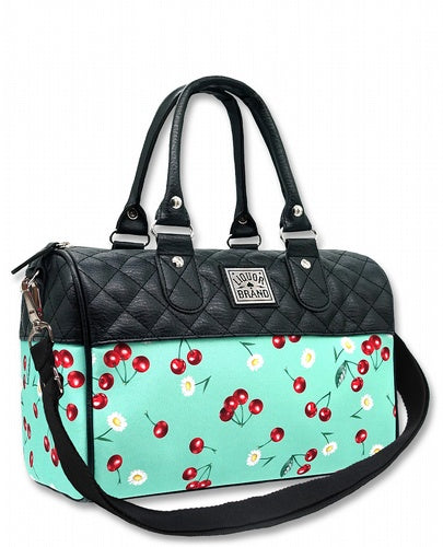 Daisy Cherry Green Shoulder Bag By Liquor Brand