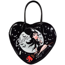 Load image into Gallery viewer, Elvira Bewitched Heart Bag By Kreepsville 666
