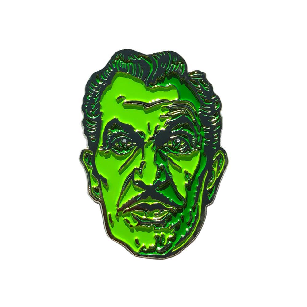 Vincent Price Classic Green Face Pin By Kreepsville 666