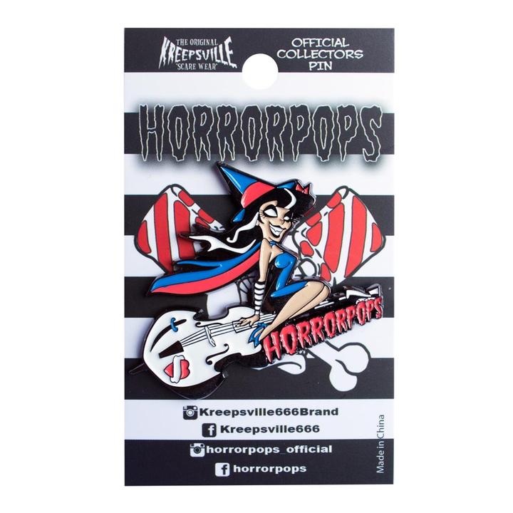 Horrorpops Bewitched Enamel Pin By Kreepsville 666