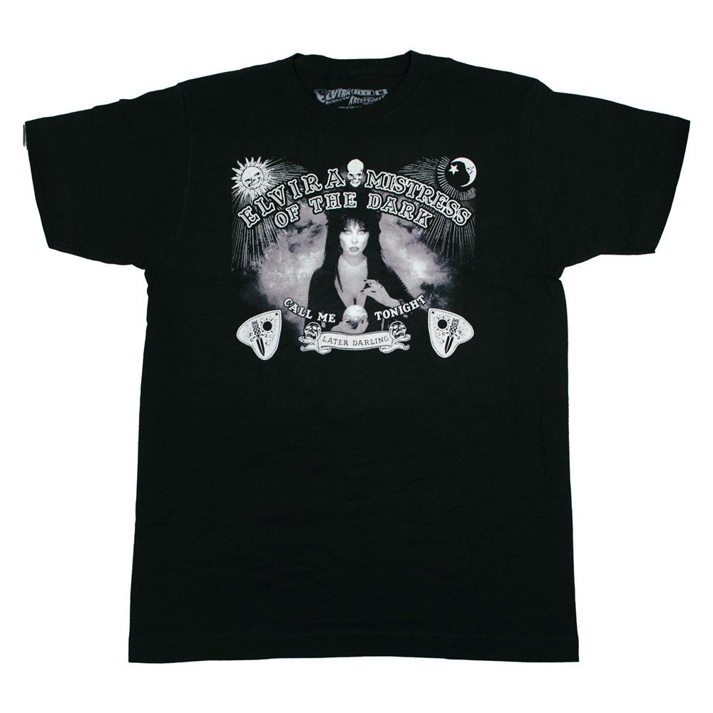 Elvira Spirit Board Men's T-shirt By Kreepsville 666