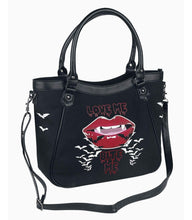 Load image into Gallery viewer, Bite Me Bag Handbag Purse By Banned Apparel
