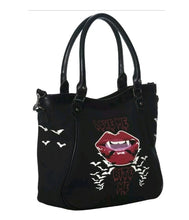 Load image into Gallery viewer, Bite Me Bag Handbag Purse By Banned Apparel
