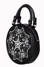 Load image into Gallery viewer, Esotericat Round Bag Purse By Banned Apparel
