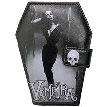 Load image into Gallery viewer, Vampira Mist Coffin Wallet By Kreepsville 666
